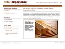 Tablet Screenshot of dataexperience.com